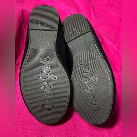 Cat & Jack Black Ballet Slippers EPC Size 8 Excellent Preloved Condition - Picture 7 of 7